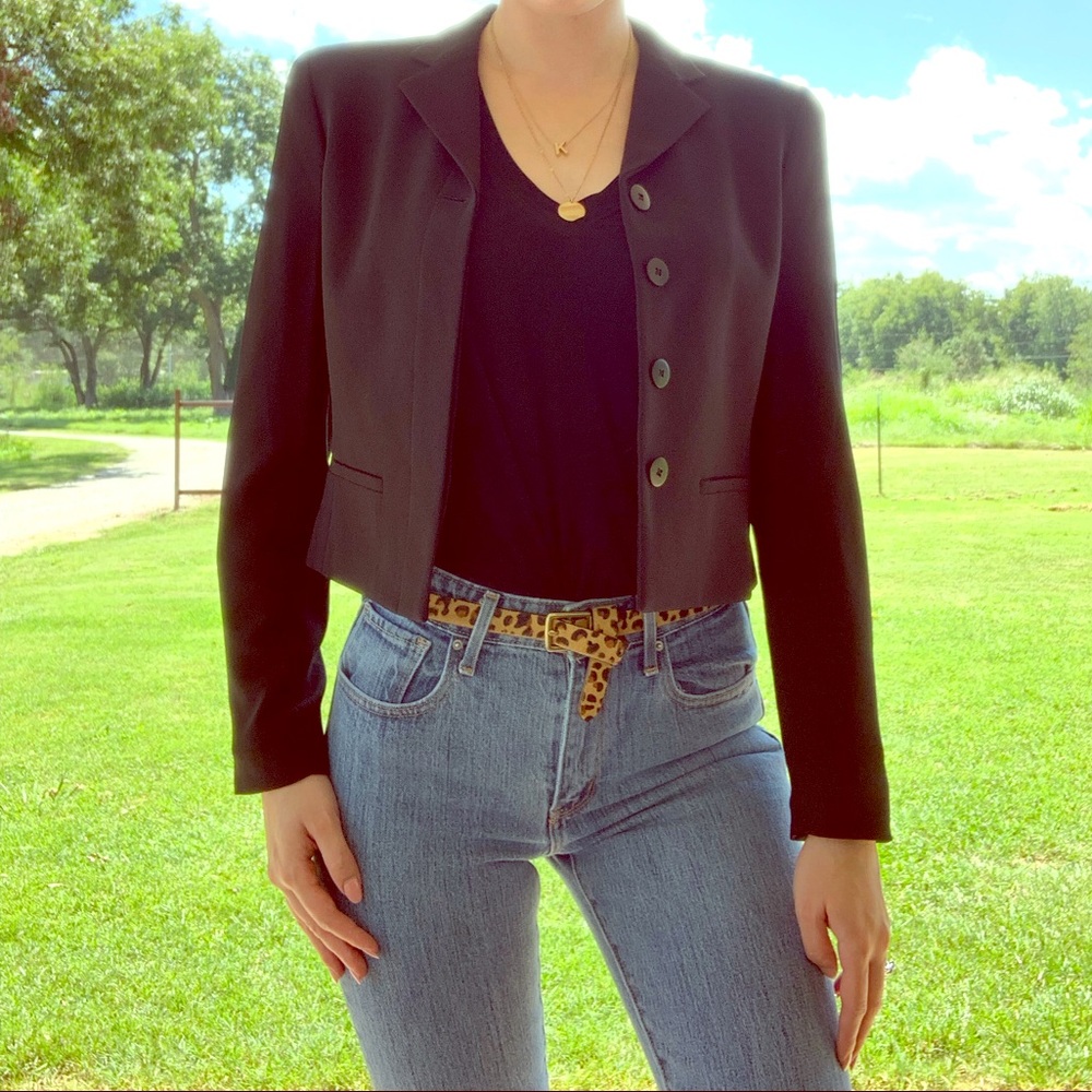 Ralph Lauren cropped blazer!